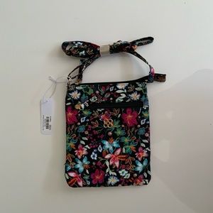Charming Charlie floral crossbody purse